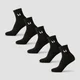 MP Unisex Enkelsokken (5 Pack) - Zwart