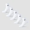 MP Unisex Enkelsokken (5 Stuks) - Wit
