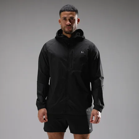 MP Heren Velocity Ultra Lichtgewicht Opvouwbare Jas - Zwart