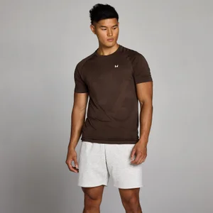 MP Heren Tempo Pillar Graphic Seamless T-Shirt - Cacao - Size M