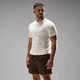 MP Velocity Ultra Naadloos T-Shirt voor Heren - Gebroken Wit