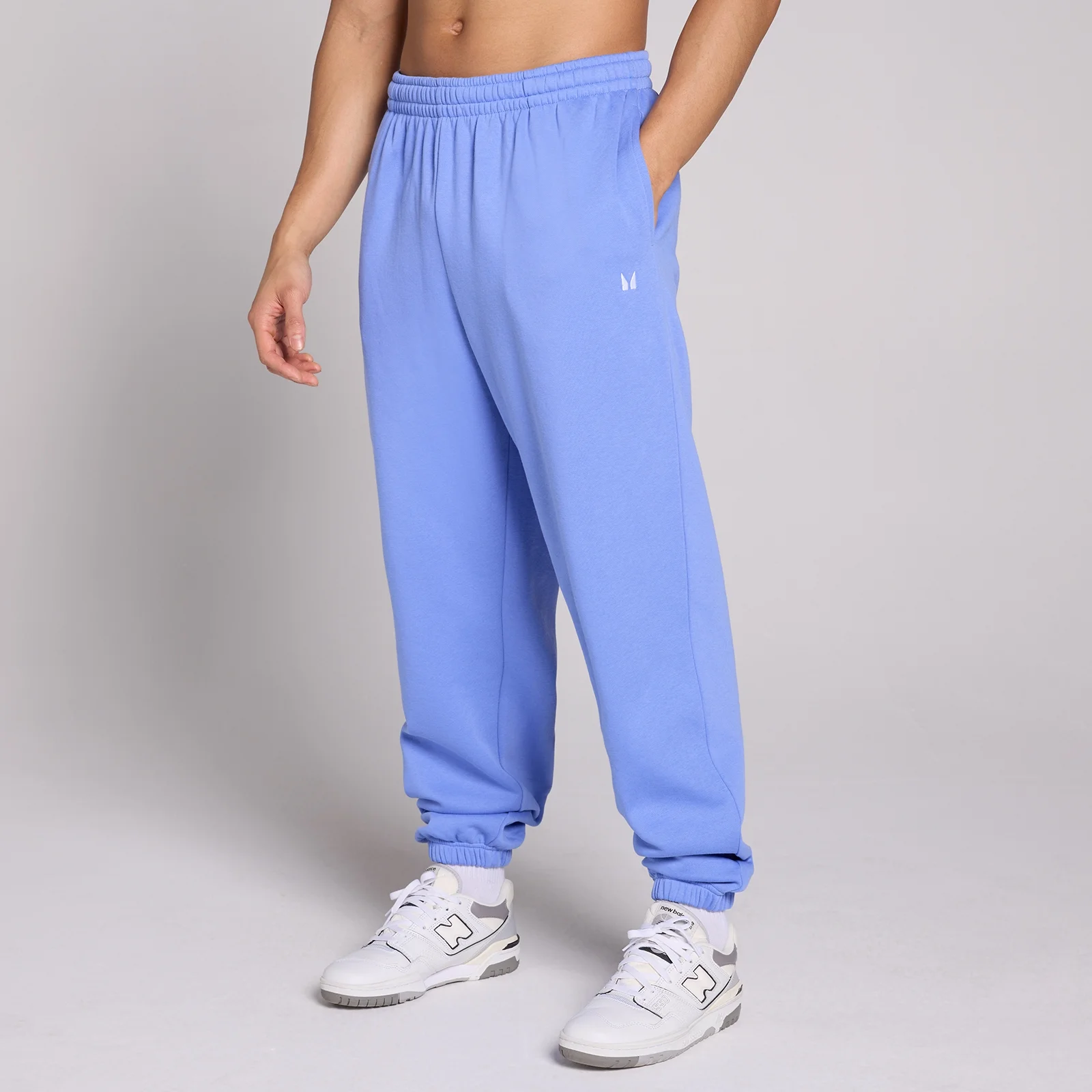 MP Rest Day Oversized Joggingbroek voor Heren - Korenbloemblauw - L Afbeelding 1