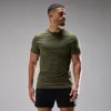MP Heren Velocity Ultra Seamless T-Shirt - Dusty Olive