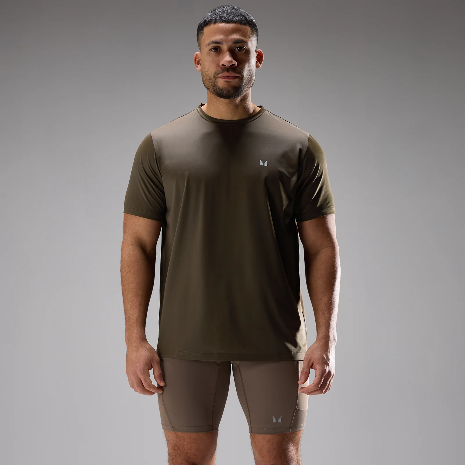 MP Heren Velocity Ultra Mesh T-Shirt - Earth - S Afbeelding 1