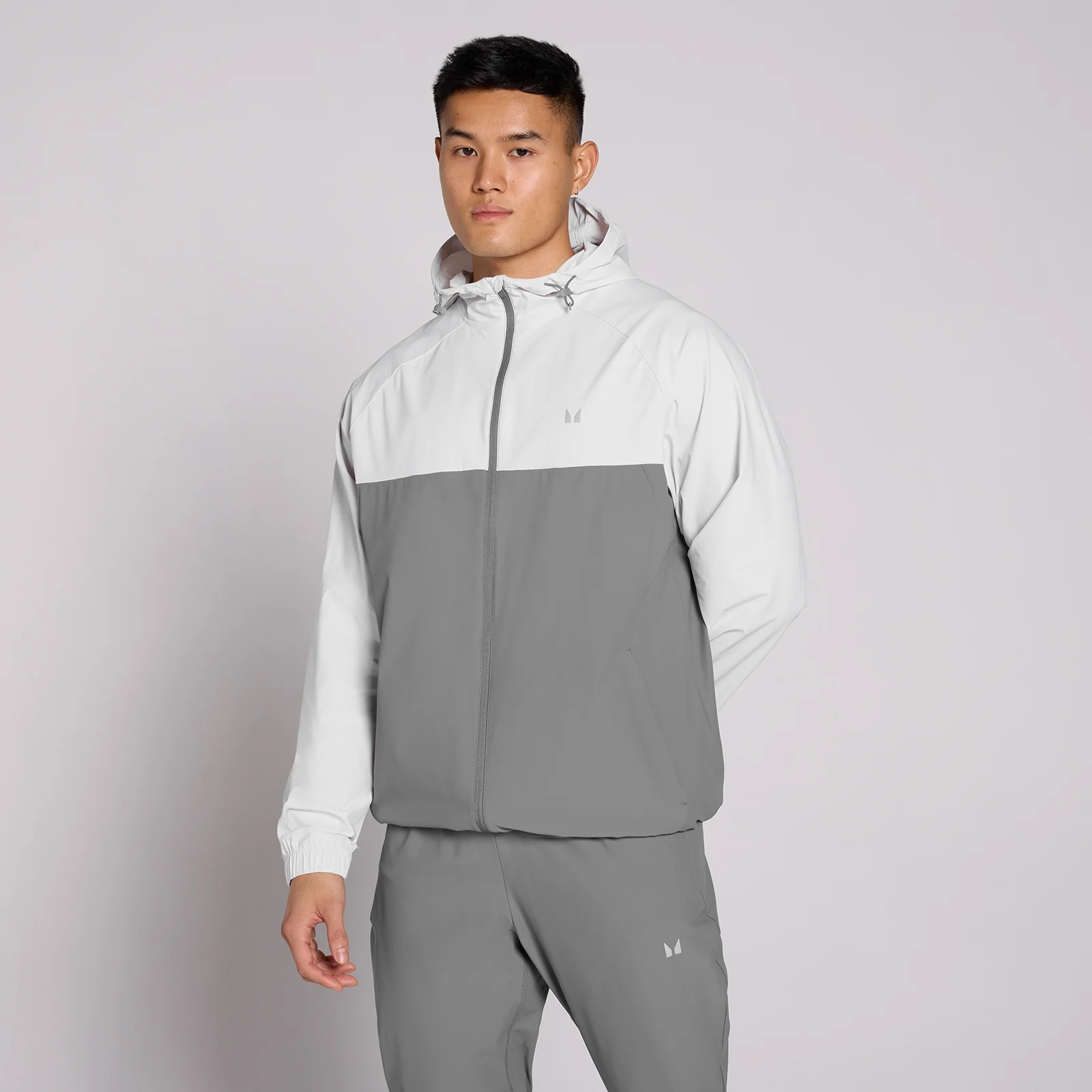 MP Heren Tempo Two Tone Jacket - Lila / Staalgrijs - M Afbeelding 1