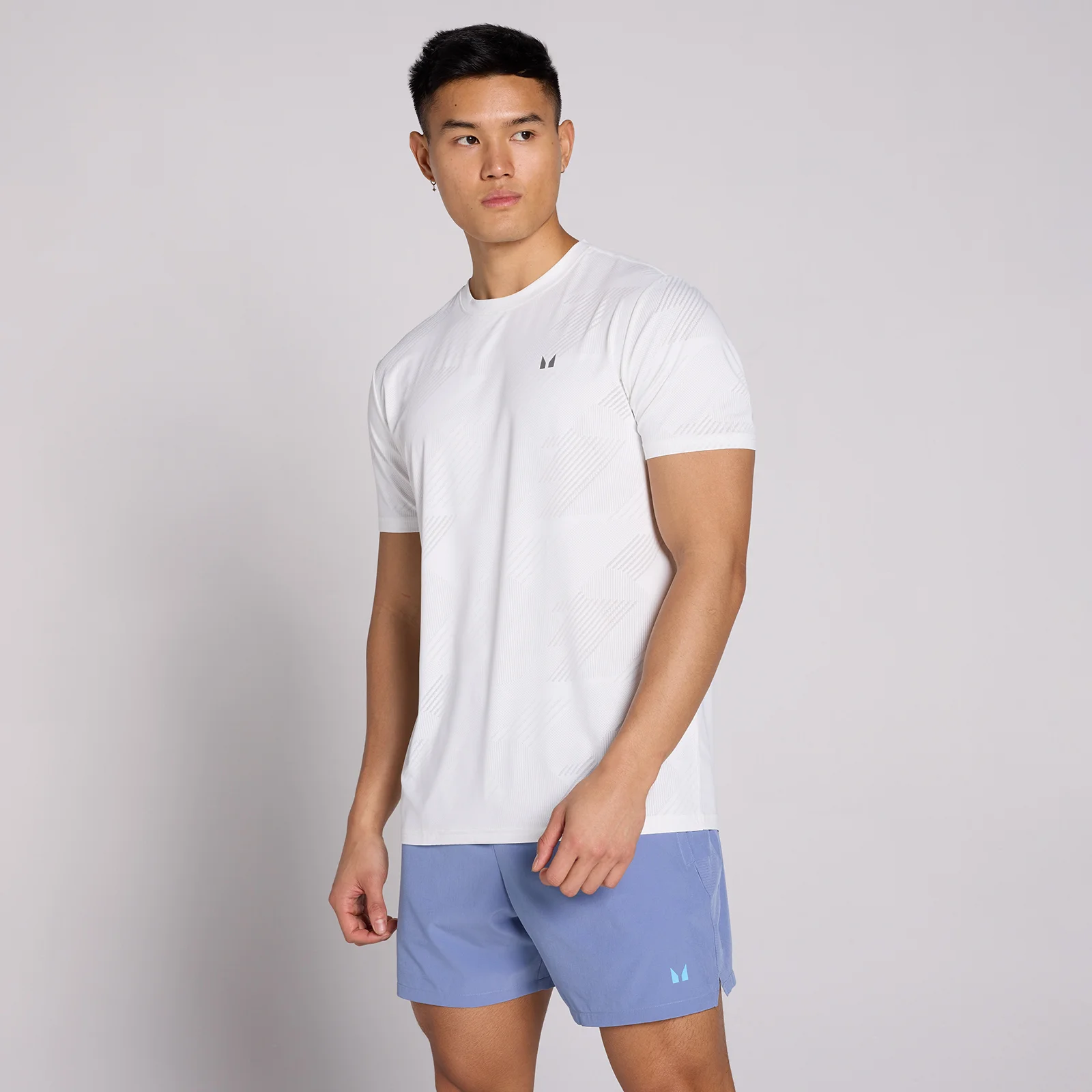 MP Heren Active Training Pillar Graphic T-Shirt - Wit - XXXL Afbeelding 1