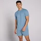 MP Heren Active Training Pillar Grafisch T-Shirt - Mist Blauw