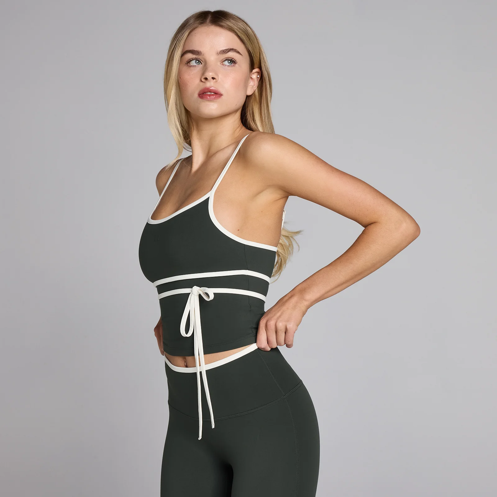 MP Dames Tempo Contrast Tie Top - Gewassen Zwart - XXL Afbeelding 1