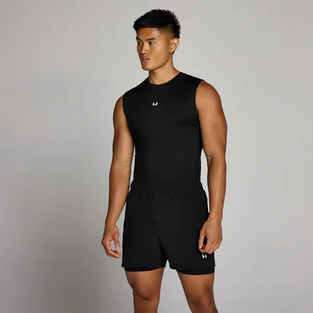 MP Heren Basislaag Tanktop - Zwart