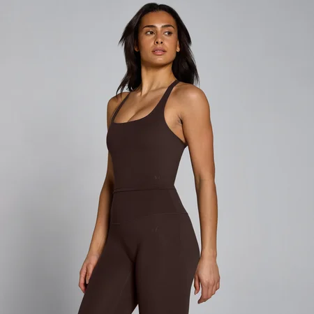 MP Dames Tempo met Bandjes Racerback Top - Cacao
