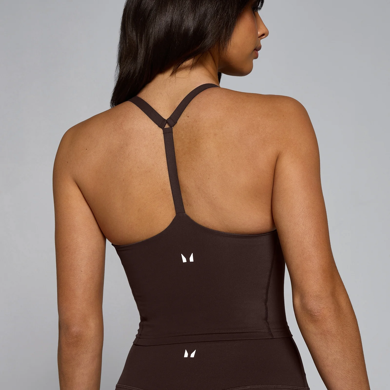 MP Dames Tempo met Bandjes Racerback Top - Cacao - L Afbeelding 4