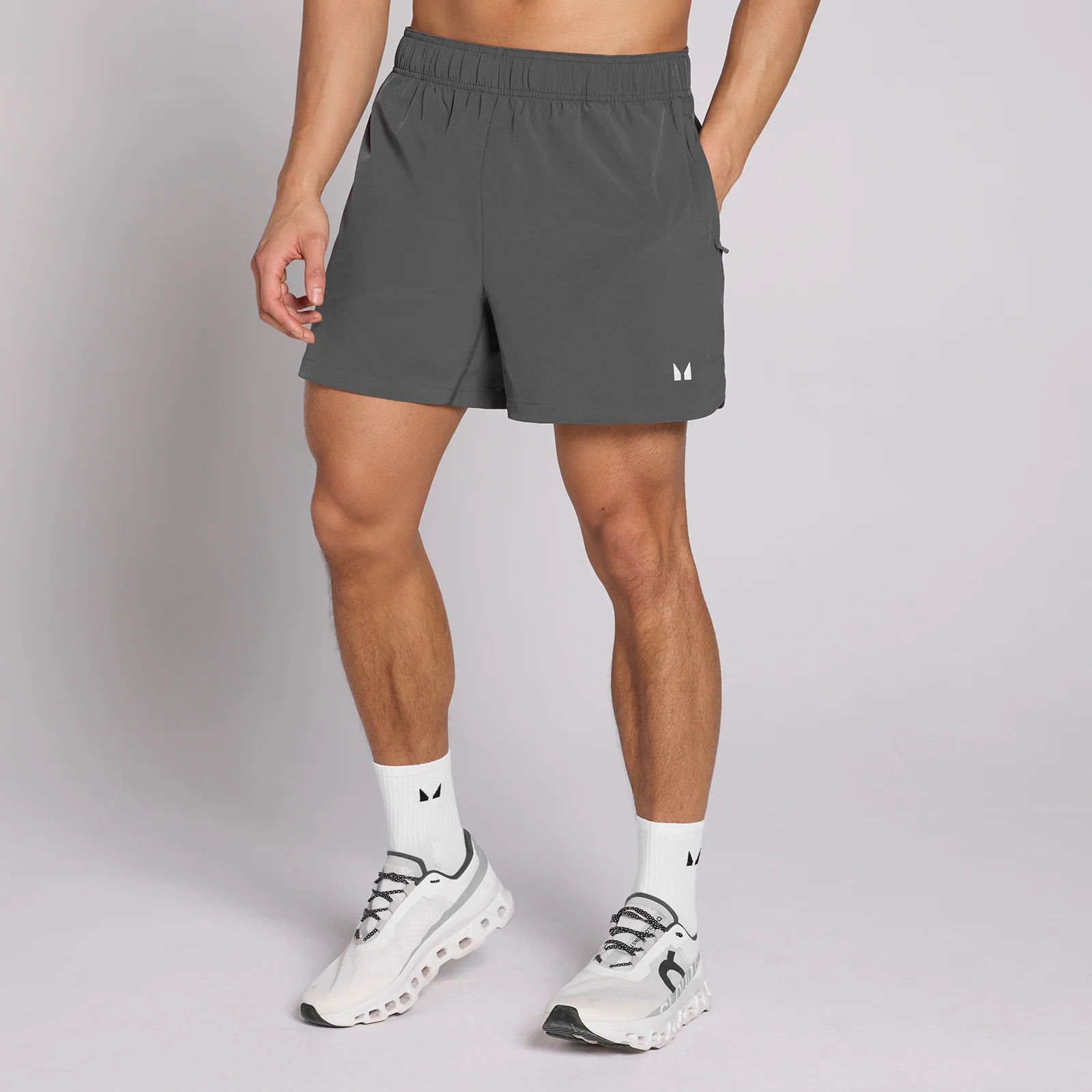 MP Men's 5" Woven Training Short - Dark Grey - M Afbeelding 1
