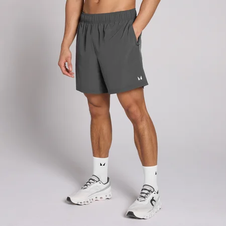 MP Heren 7" Geweven Trainingsshort - Donkergrijs