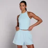 MP Dames Tempo Hoge Hals Top - Babyblauw