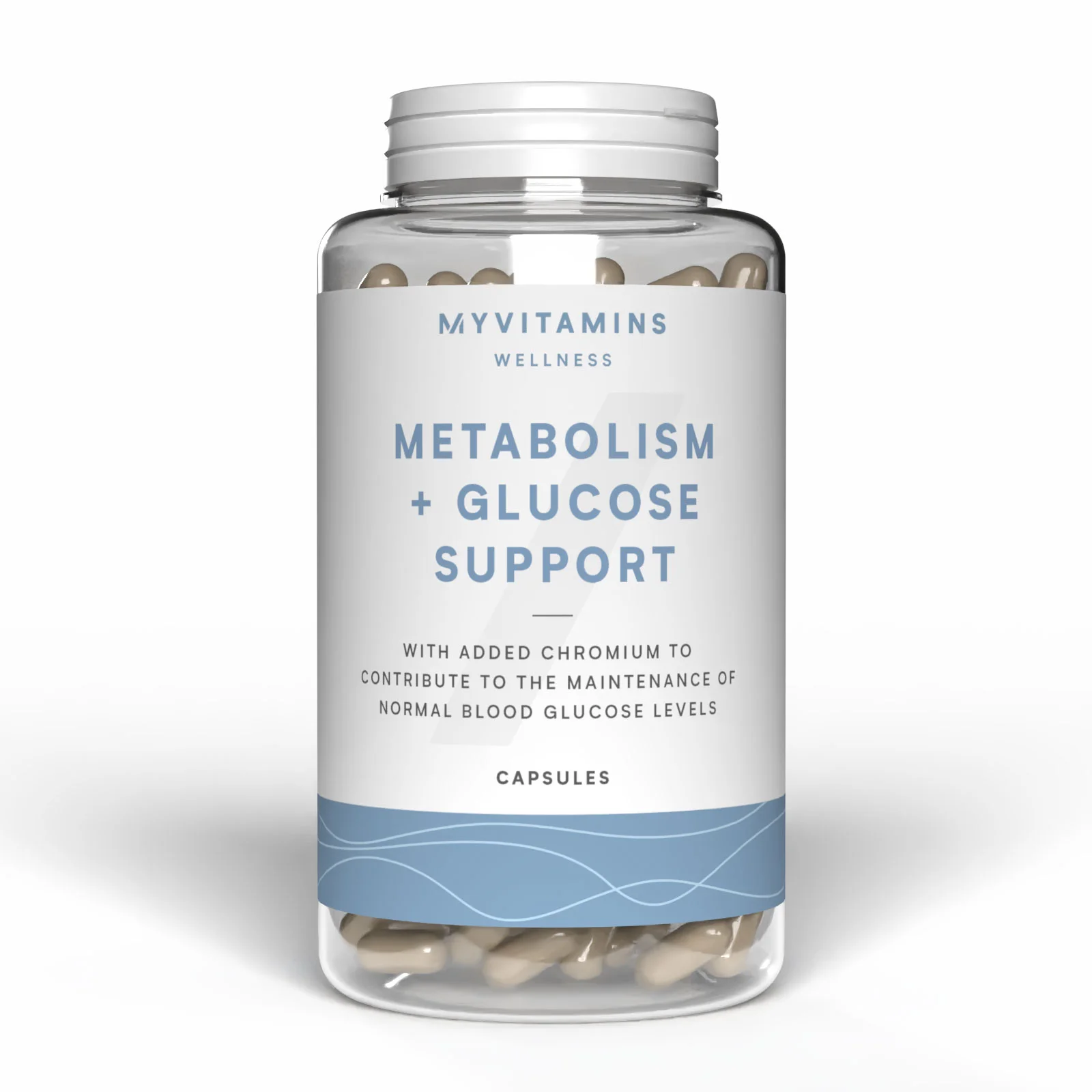 Metabolism + Glucose Support-capsules - 30CAPSULES, 30servings Afbeelding 1