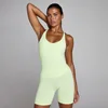 MP Dames Tempo Twist Back Vest - Gewassen Limoen