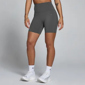 MP Dames Tempo Hoge Taille Short - Donkergrijs - Size M