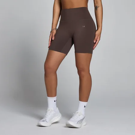 MP Dames Tempo Hoge Taille Short - Cacao