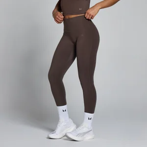 MP Dames Tempo Hoge Taille Legging - Cacao - Size L