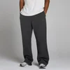 MP Heren Oversized Loopback Rechte Joggingbroek - Gewassen Zwart