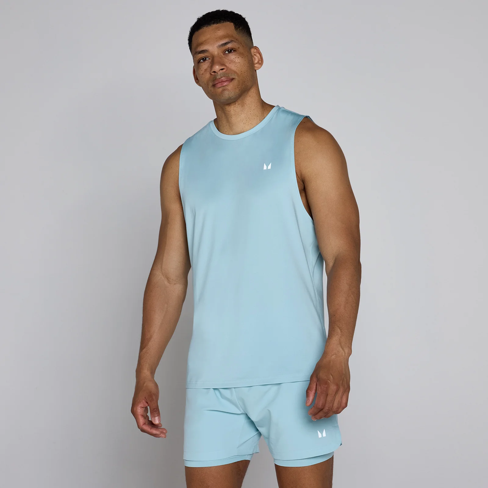 MP Heren Training Korte Mouw Tanktop - Ice - XS Afbeelding 1