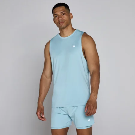MP Heren Training Korte Mouw Tanktop - Ice