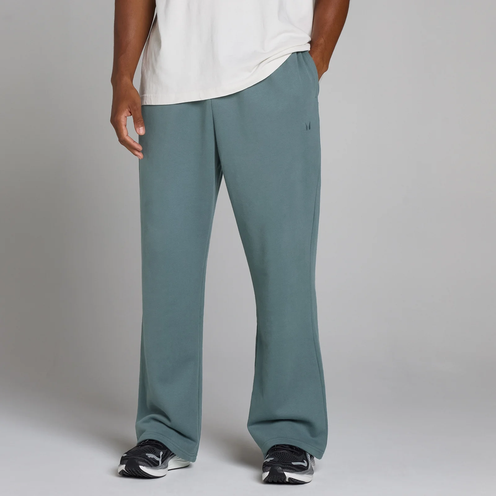 Oversized Rechte Pijp Joggingbroek - Future Blue - XS Afbeelding 1