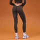 MP Women's Tempo Dipped Waist Legging - Cacao