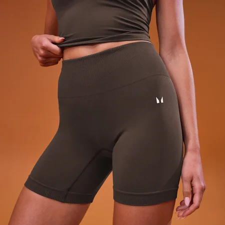 MP Women's Tempo Seamless Scrunch Short - Cacao