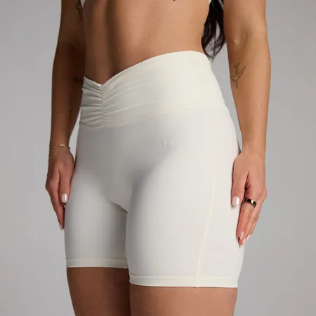 MP Dames Tempo Ruched Front Short - Coconut