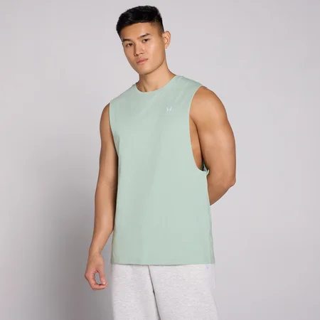 MP Heren Rest Day Tanktop - Eucalyptus