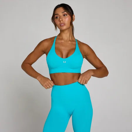 MP Women's Tempo Ultra Naadloze Sport-bh - Elektrisch Blauw