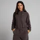 MP Dames Fleece Hoodie - Cacao