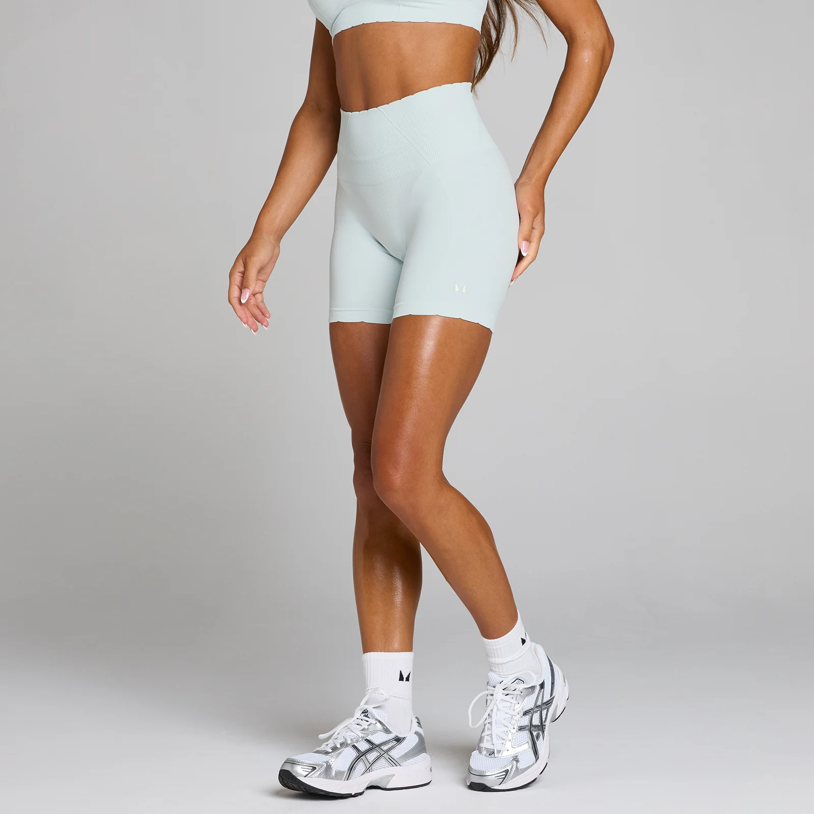 MP Women's Tempo Ultra Naadloze Fietsshort - Blauw Aura - XS Afbeelding 1