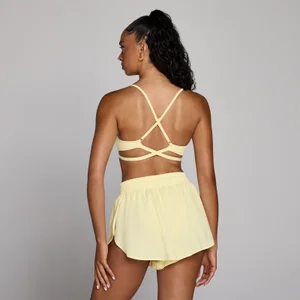 MP Women's Tempo Adjustable Strappy Back Sports Bra - Botercrème - Size XS