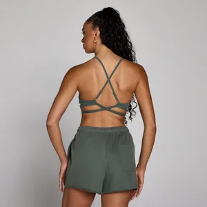 MP Dames Tempo Verstelbare Sport-BH met Bandjes op de Rug - Cloudy Green - Size M
