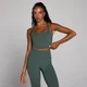 MP Dames Tempo Racerback Vest met Bandjes - Cloudy Green