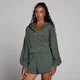 MP Women's Lifestyle Zip Through Hoodie - Wolkig Groen