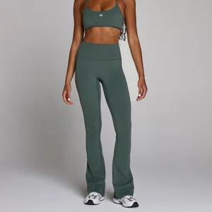MP Women's Tempo Flared Leggings - Wolkig Groen - Size M
