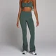 MP Women's Tempo Flared Leggings - Wolkig Groen