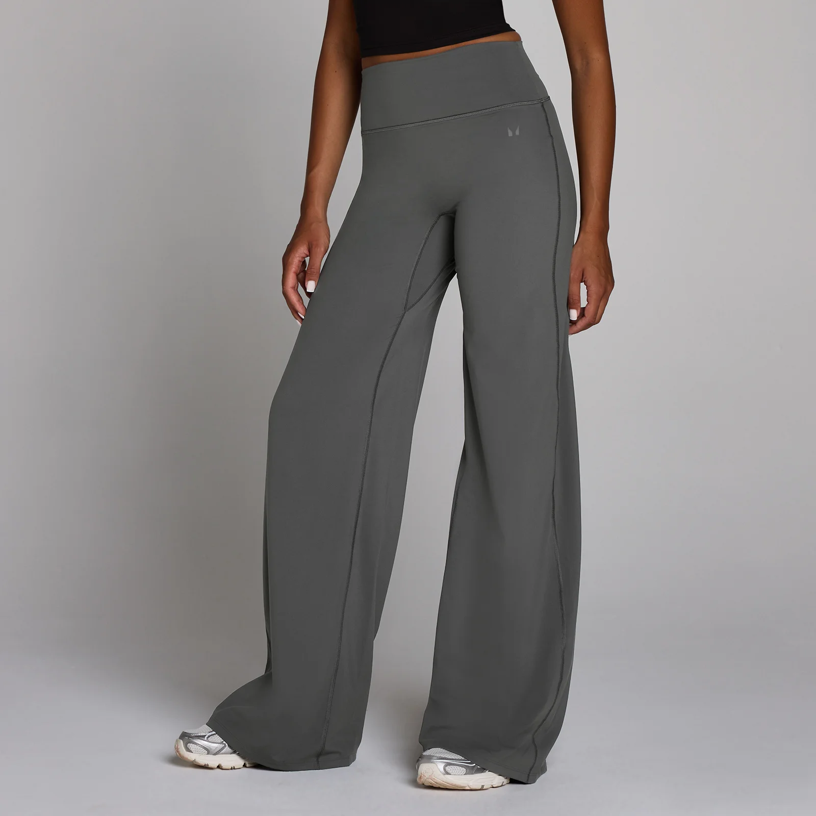 MP Women's Tempo Wide Leg Leggings - Donkergrijs - XS Afbeelding 1