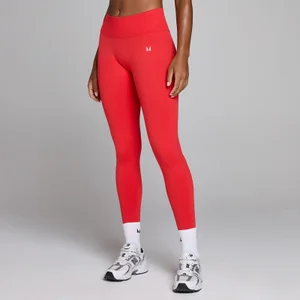 MP Women's Seamless Invisible Scrunch Legging - Crimson - Size XS