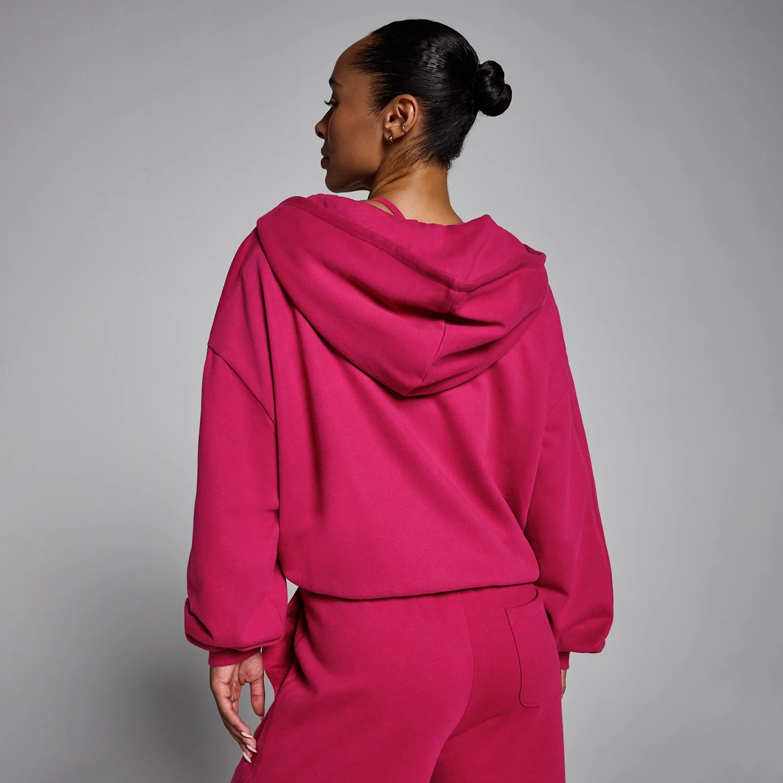 MP Women's Lifestyle Hoodie met Rits - Bold Berry - S Afbeelding 2
