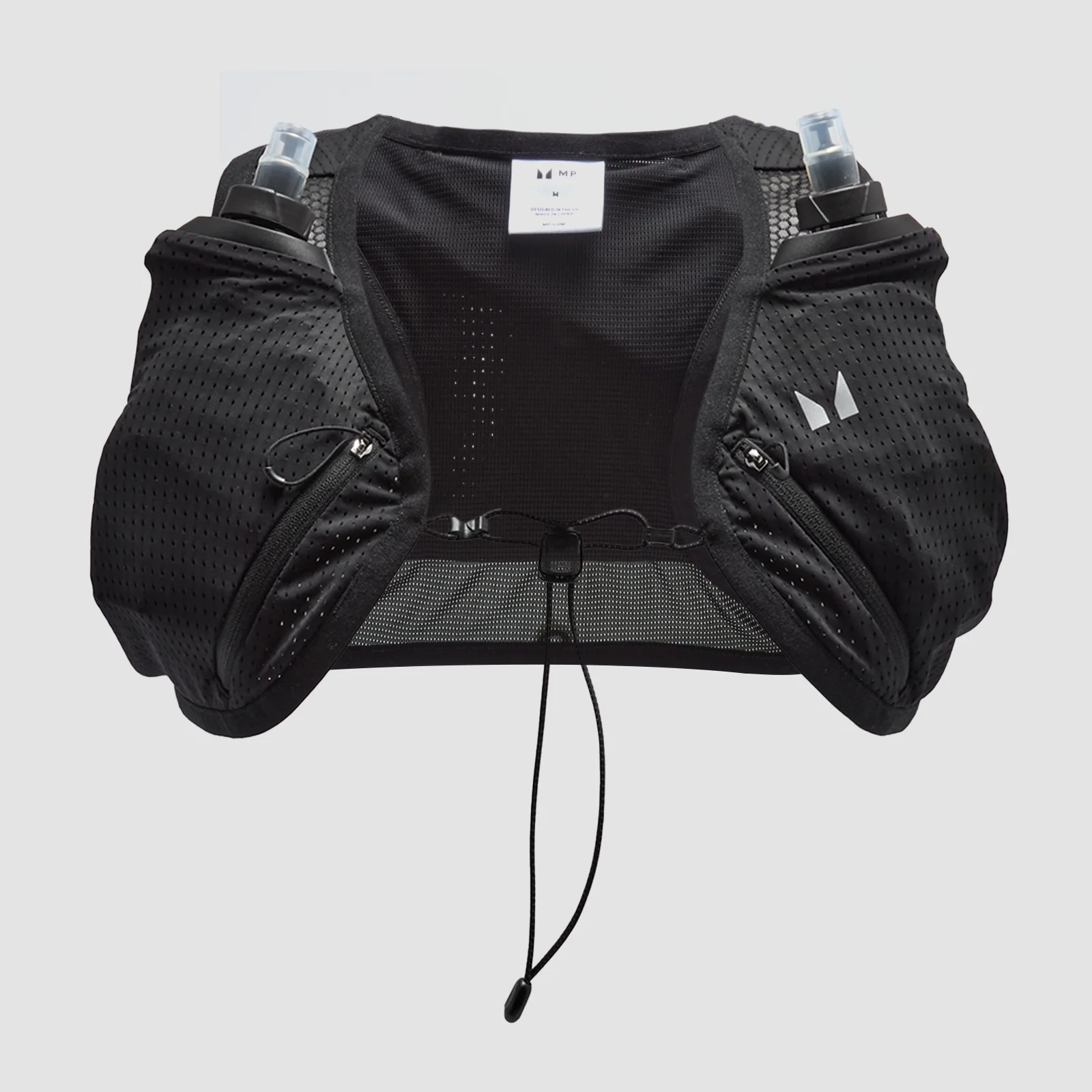 MP Compact Hydration Vest & 2 Soft Running Bottles Bundle - Black - S Afbeelding 1