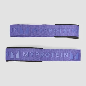 Myprotein Siliconen Grip Lifting Straps in Tas - Power Indigo - Colour Power Indigo