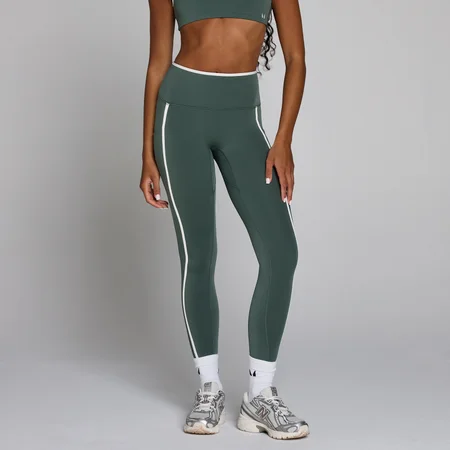 MP Women's Velocity Contrast Legging - Cloudy Green