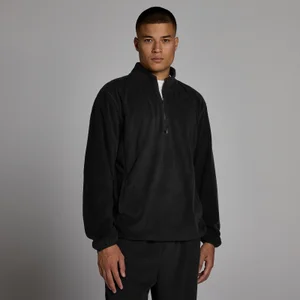 MP Heren Fleece 1/4 Rits - Zwart - Size M