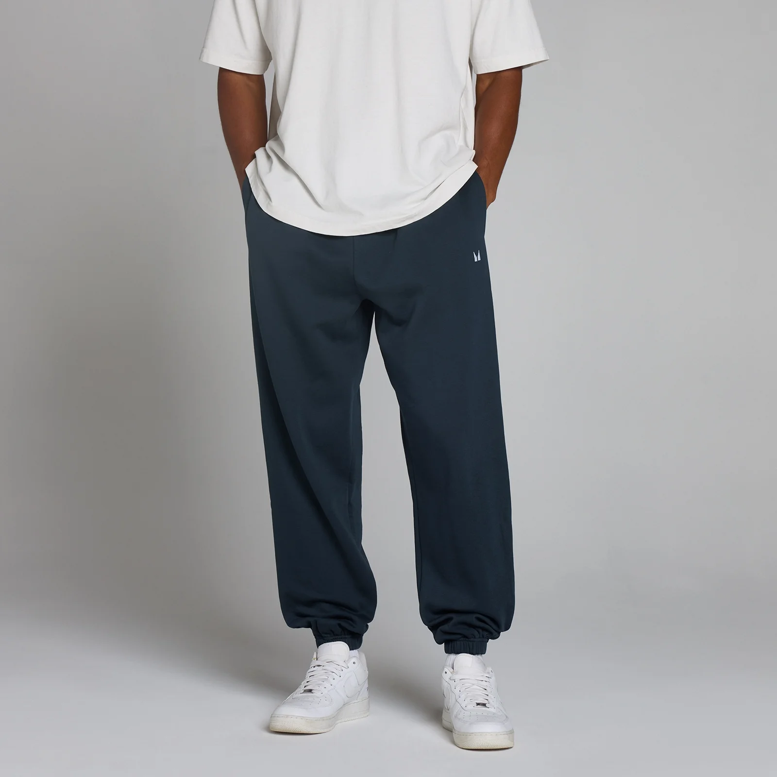 MP Heren Rest Day Oversized Joggingbroek - Donkermarineblauw - XL Afbeelding 1