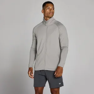 MP Heren Training Ultra Gridded Zip Through - Chalk Grey - Size M