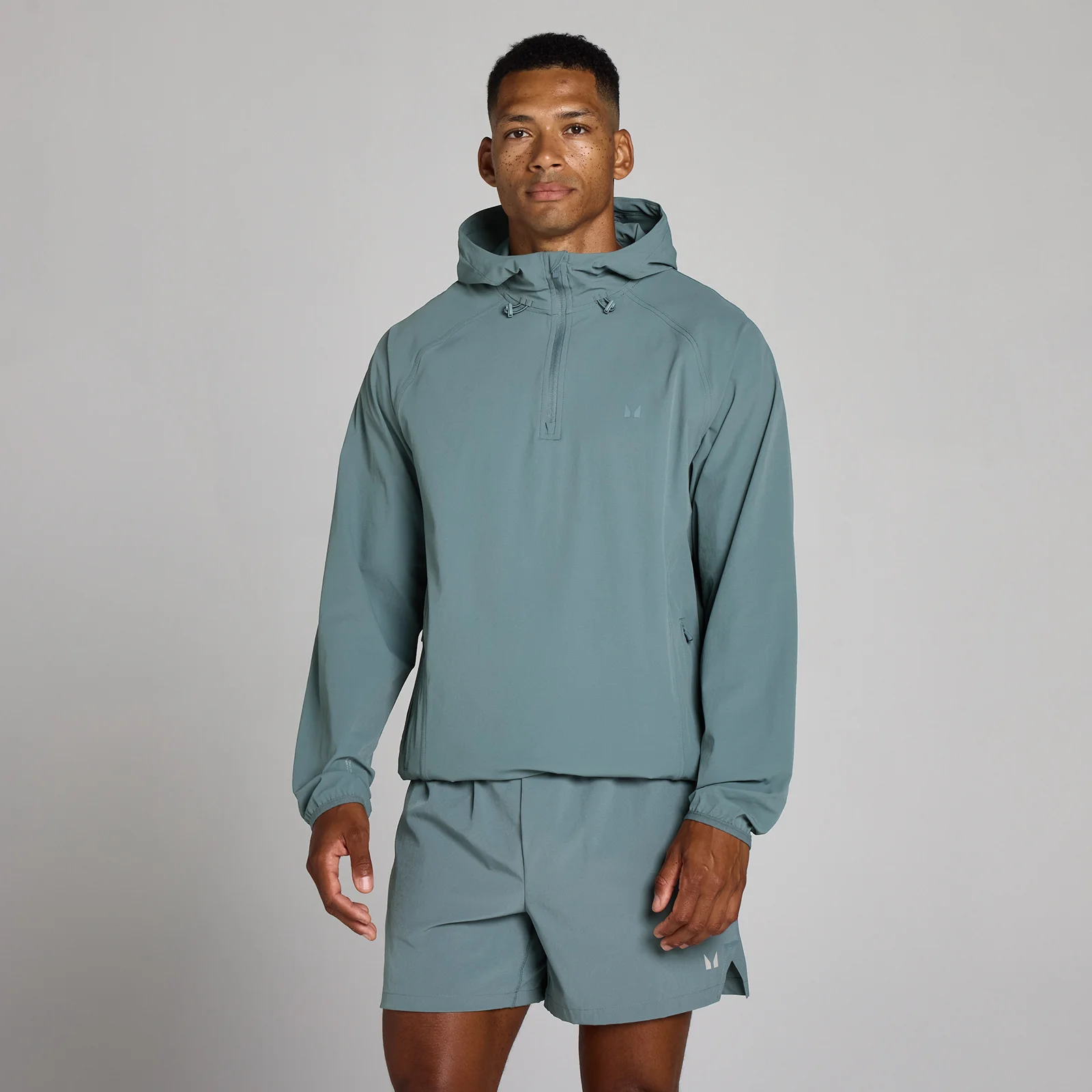 MP Heren Training Ultra Woven 1/4 Rits Jas - Toekomstblauw - M Afbeelding 1